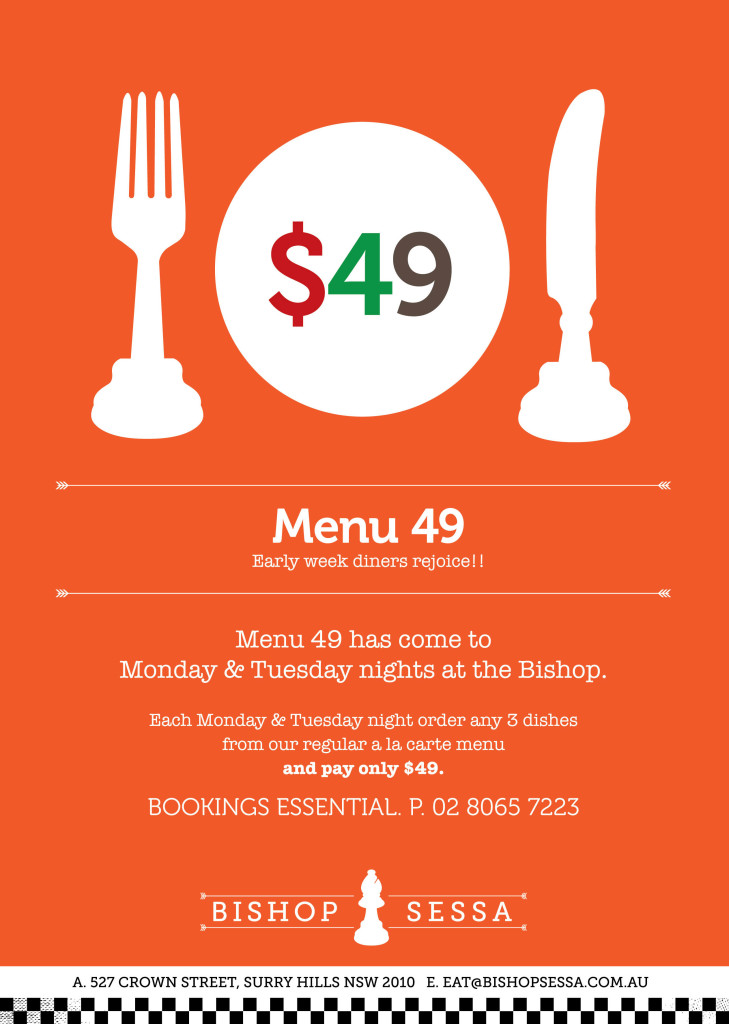 The best value early week dining in Sydney