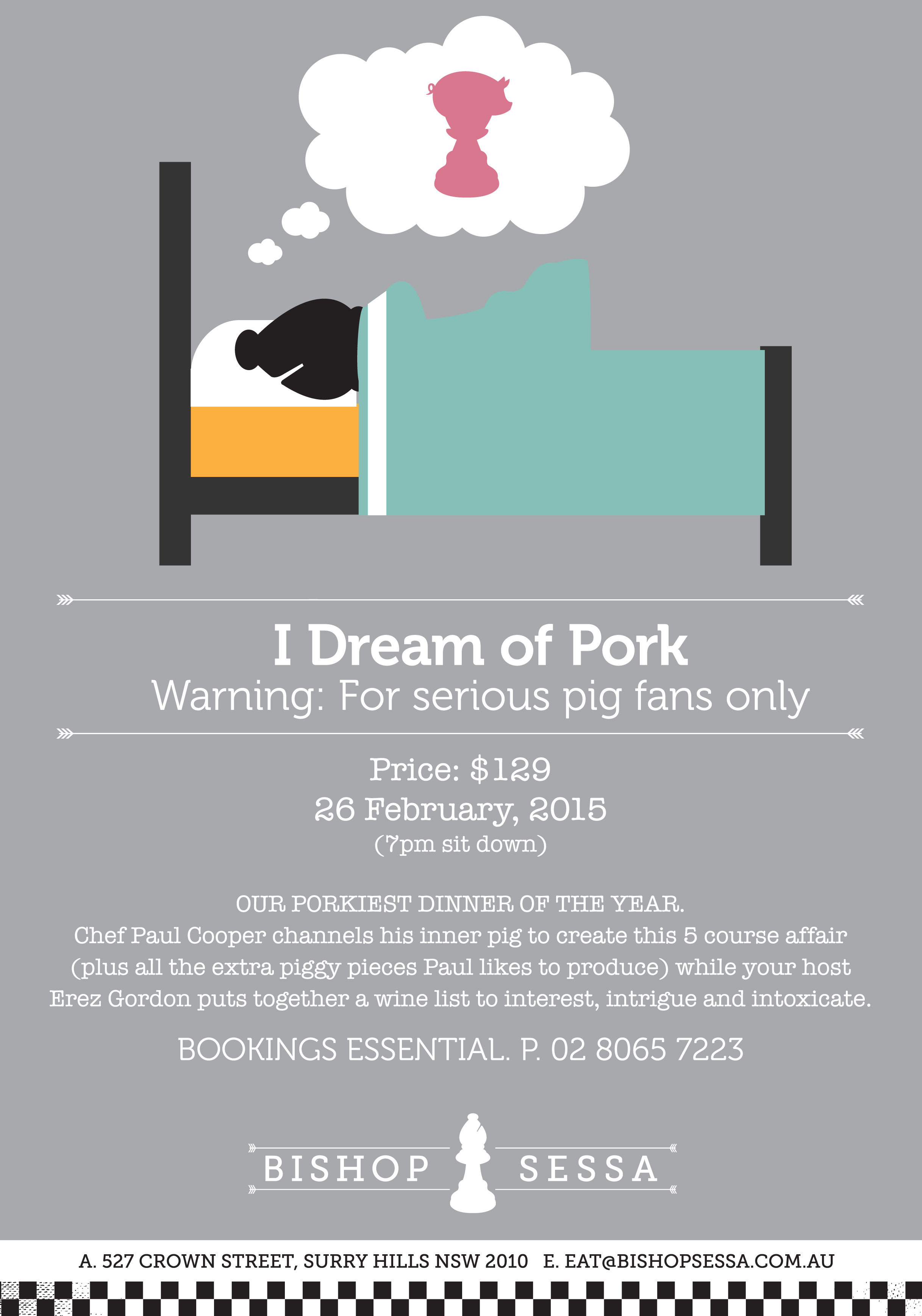 2996 I DREAM OF PORK POSTER_FAo